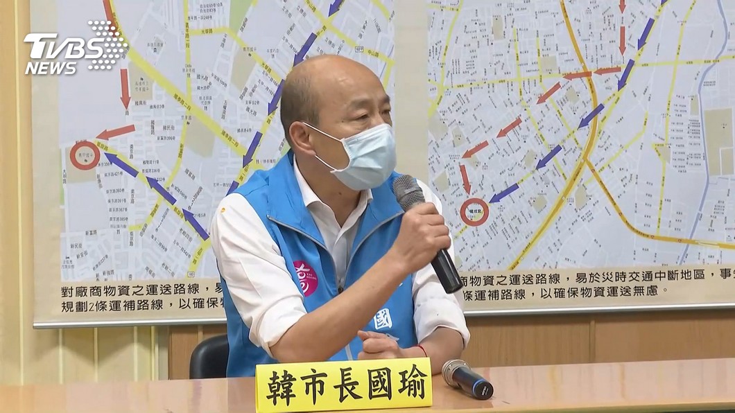 韓國瑜PO鋪路縮時攝影 民眾:最有效率市政府
