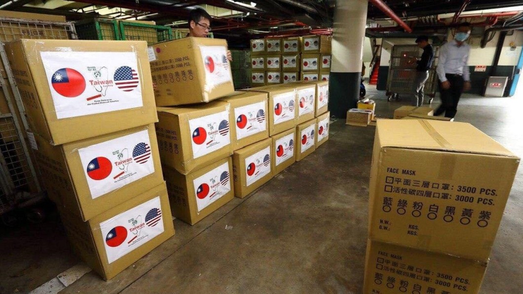 台美防疫合作！　台灣已轉交240萬片援美口罩