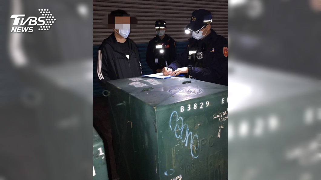 警方一查發現,該名男子再3天就解禁了,但他卻辯稱自己悶壞了。(圖/桃園市警局保安大隊提供)