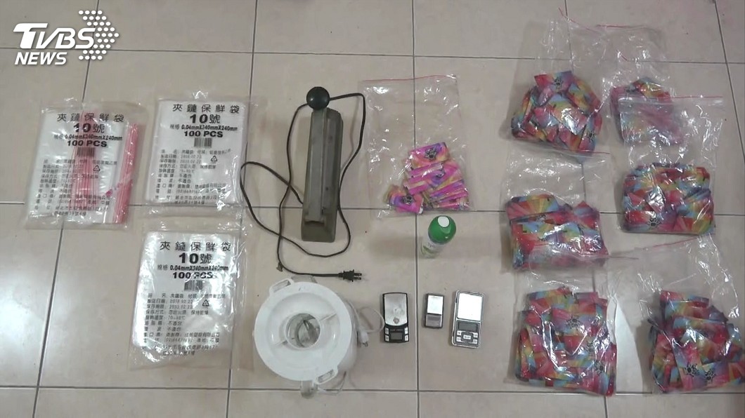 刑事局破毒品咖啡包集團　查扣大批原料半成品