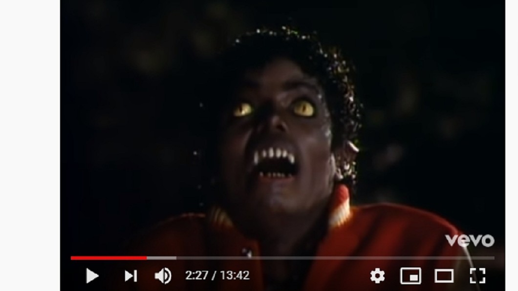 麥可傑克森的戰慄(Thriller)是很多人心中的經典
