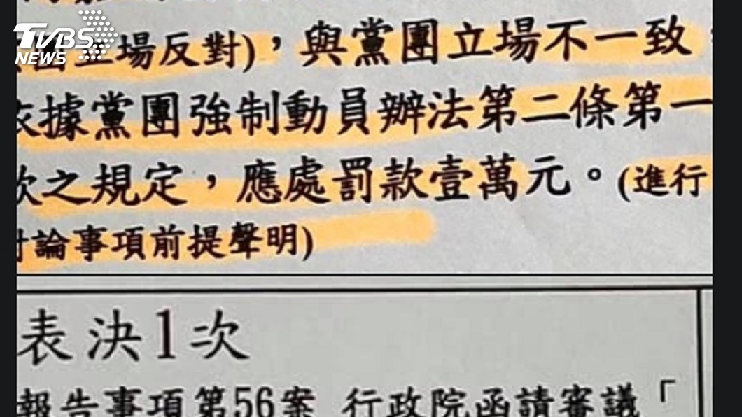 高嘉瑜QQ了! 《國土法》表決跑票 遭黨團開罰1萬元
