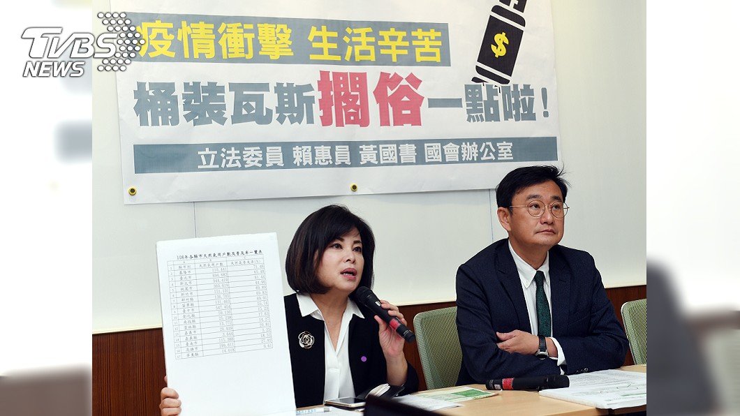 武漢肺炎衝擊　綠委籲桶裝瓦斯每桶降180元