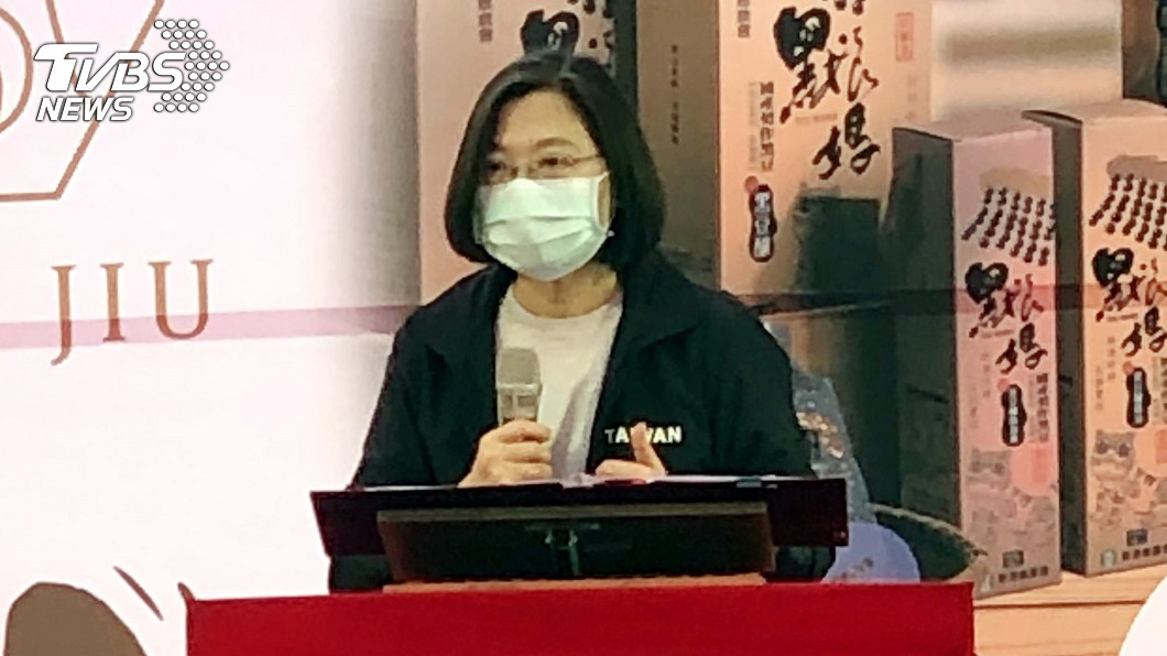 蔡總統:台灣糧食安全存量無虞 民眾免擔心