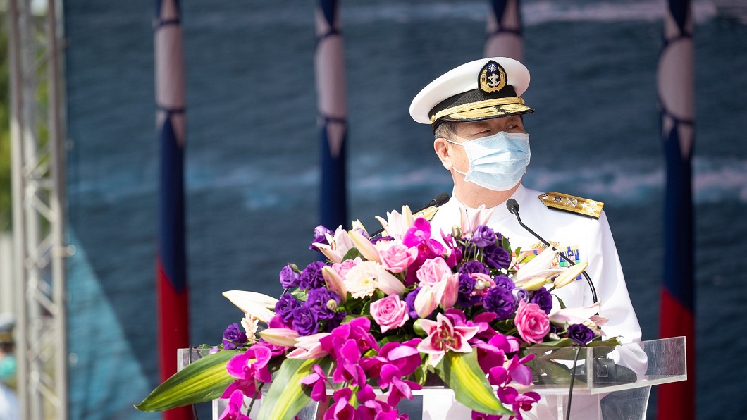 參謀總長參加敦睦艦隊結訓 自主健康管理14天