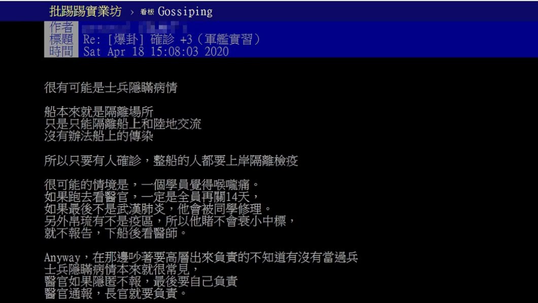 圖／翻攝自PTT