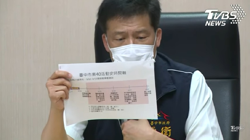 敦睦艦隊24人染疫 台中3確診去過新竹苗栗