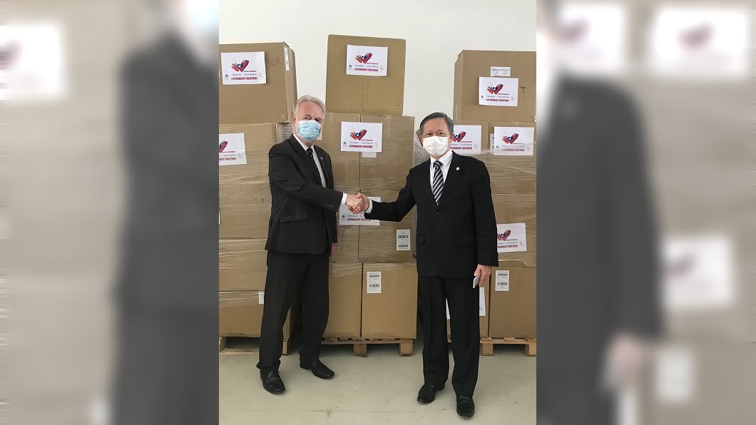 第2波口罩援外　斯洛伐克感謝台灣雪中送炭溫暖情誼
