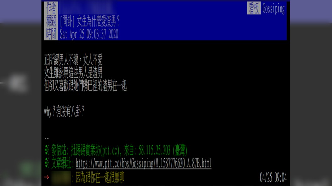 (圖/翻攝自PTT)
