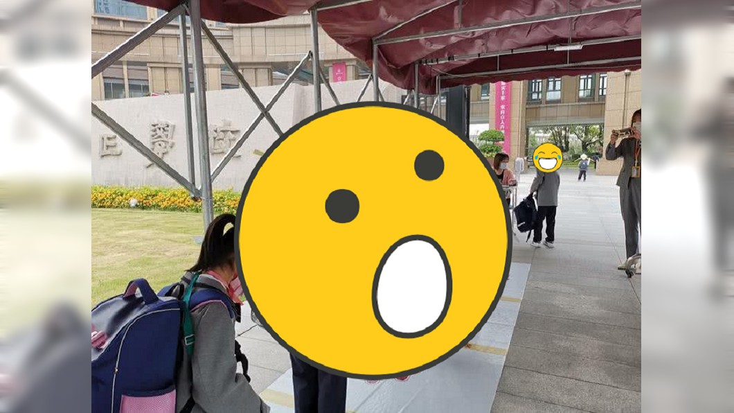 保持社交距離!陸小學生戴「一米帽」 網笑:上朝