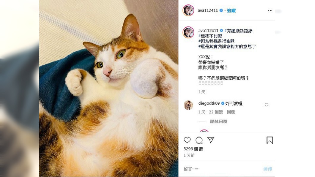 (圖/翻攝自丫頭IG)