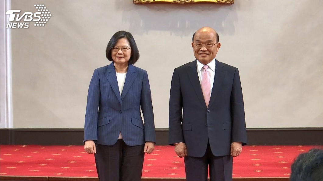續任行政院長　蘇貞昌：一本初衷全力以赴