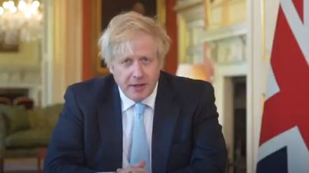 圖/翻攝自Boris Johnson推特