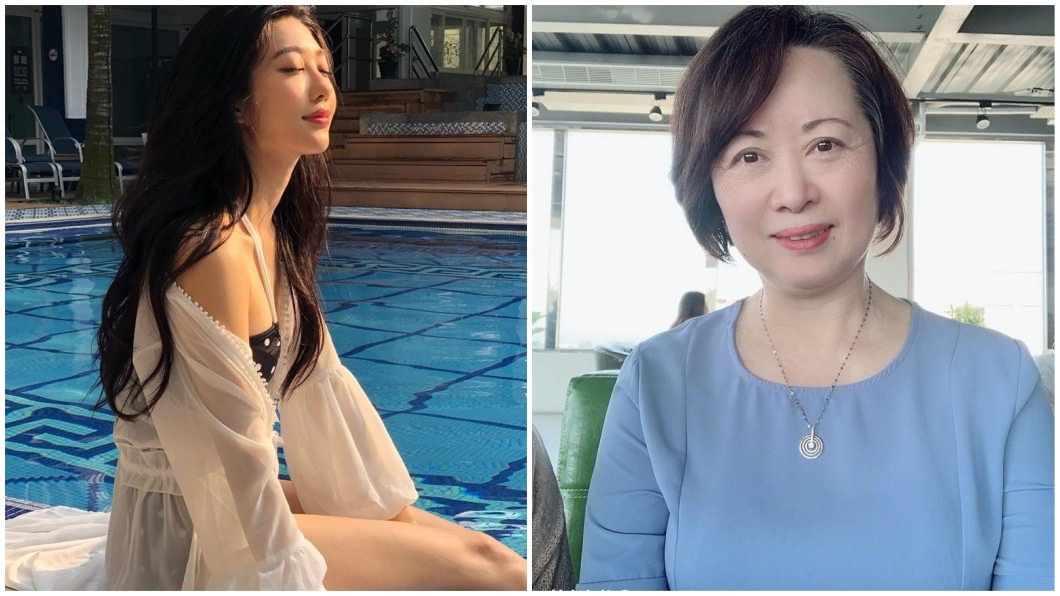 王晴在臉書分享自己母親的美兆。(圖／翻攝自臉書)