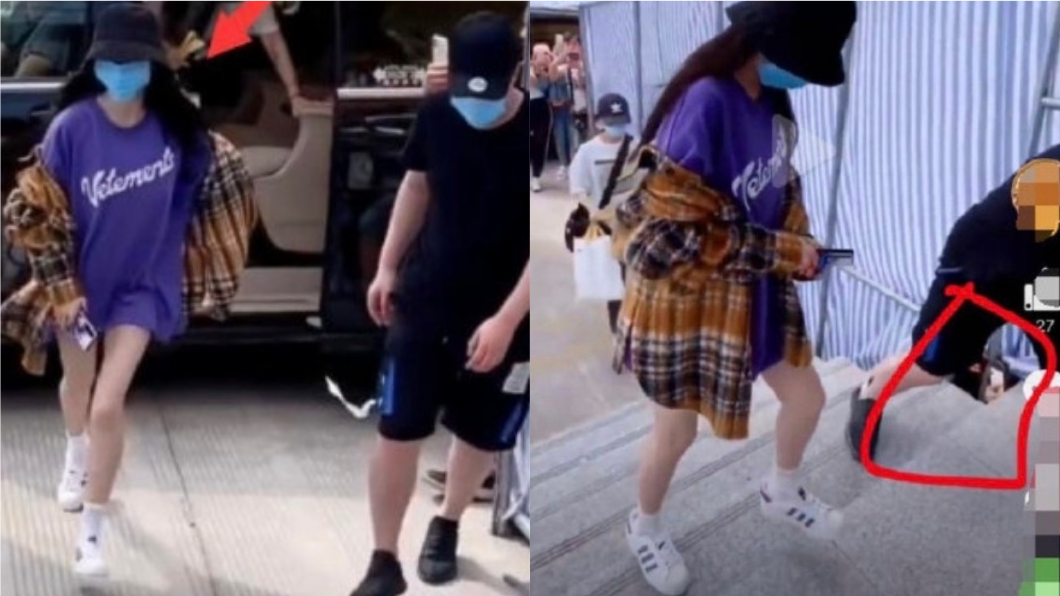 女星超短熱褲拍戲　竟遭變態男偷拍下面畫面曝光