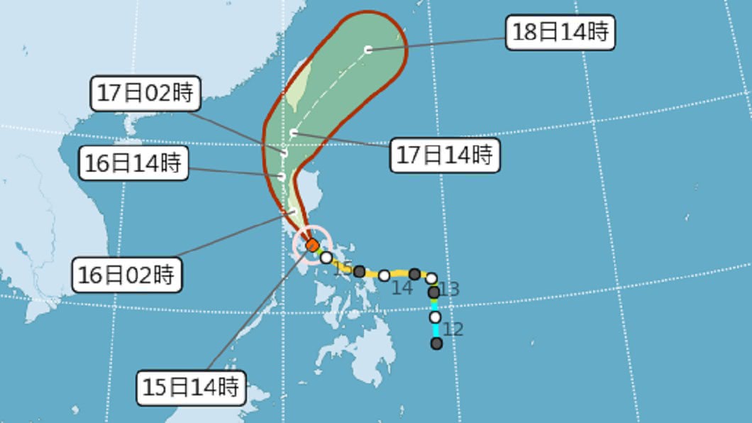 黃蜂挾強降雨逼近！　「最強梅雨」19日接續轟炸6天