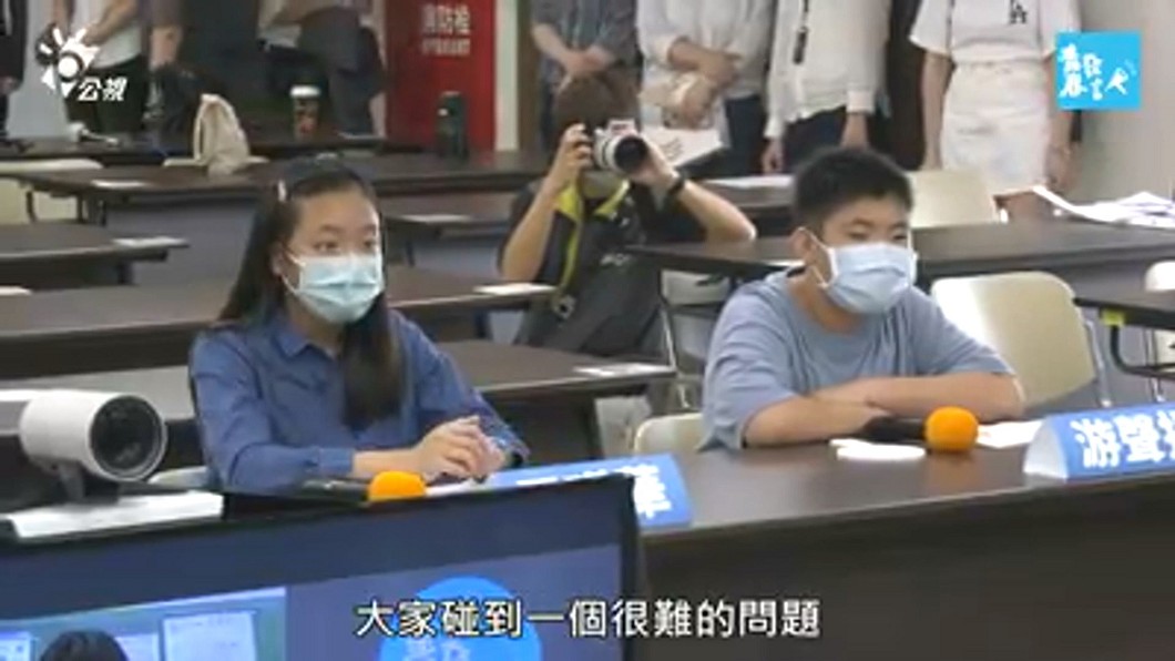 圖／畫面攝自公視青春發言人