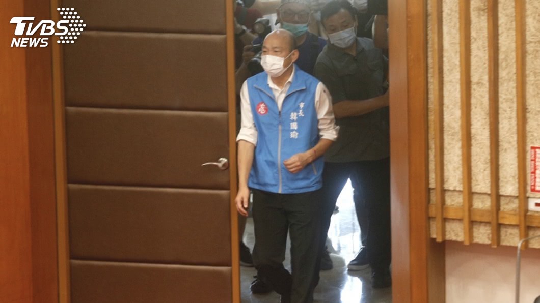 罷免投票前韓國瑜施政報告備詢 藍綠展攻防