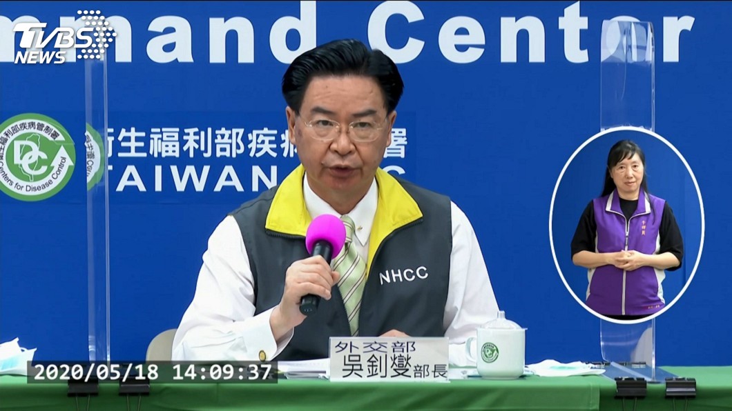 吳釗燮：中國嘴說關心　卻一再剝奪台灣人健康權