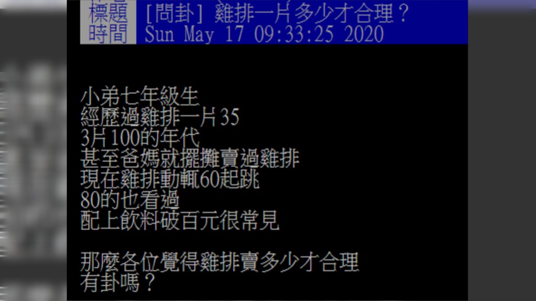 圖／翻攝自PTT