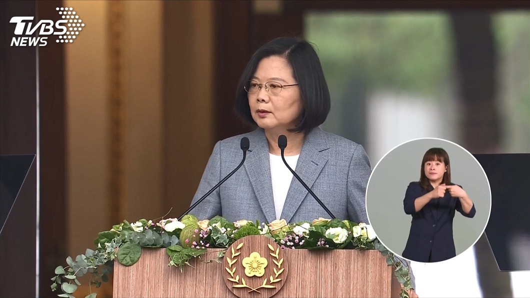 最特別的就職典禮 蔡總統:感謝台灣人民