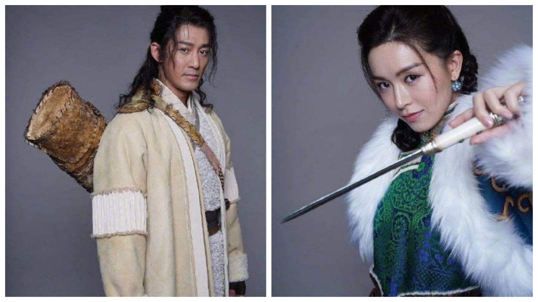 林峯和文詠珊將飾演新版《倚天屠龍記》的張無忌和趙敏一角。(圖/翻攝自微博)