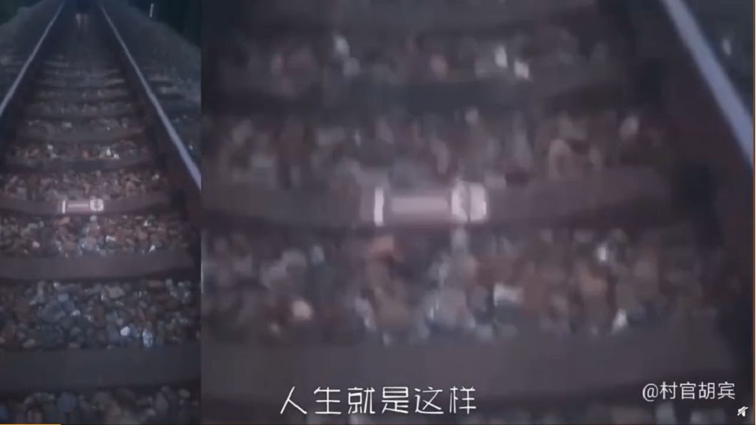 不少人看到這一幕十分感嘆。(圖/翻攝自微博)
