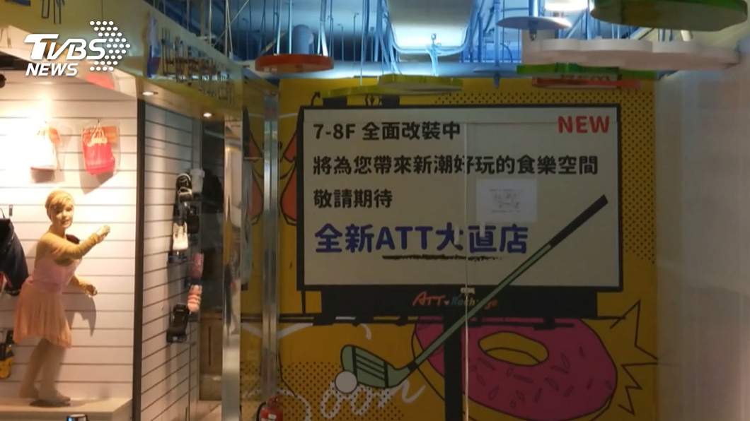 ATT大直店先後受到疫情、捷運工程影響,將結束營業。(圖/TVBS資料照)