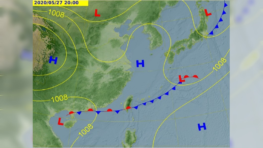 圖／翻攝自中央氣象局