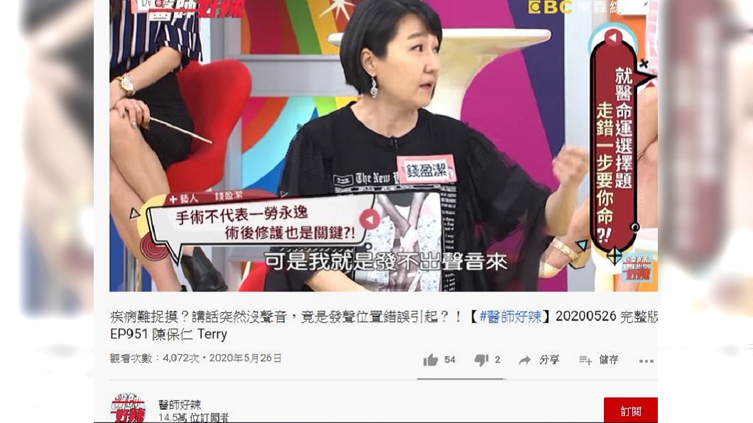(圖／翻攝自醫師好辣　youtube頻道)