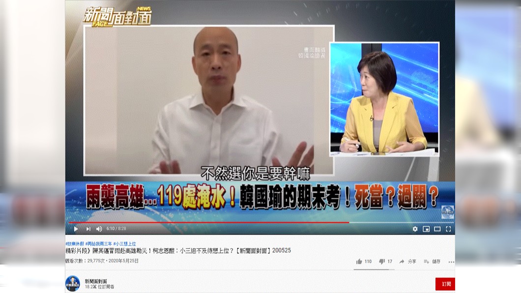 (圖/翻攝自《新聞面對面》YouTube)