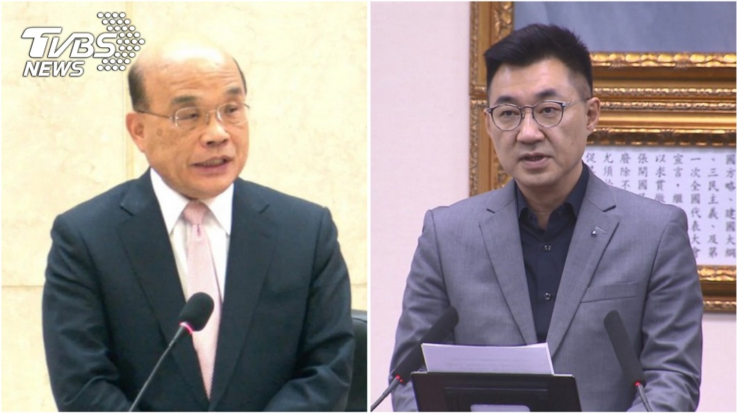蘇貞昌批國民黨配合一國兩制 江啟臣轟:他胡說八道