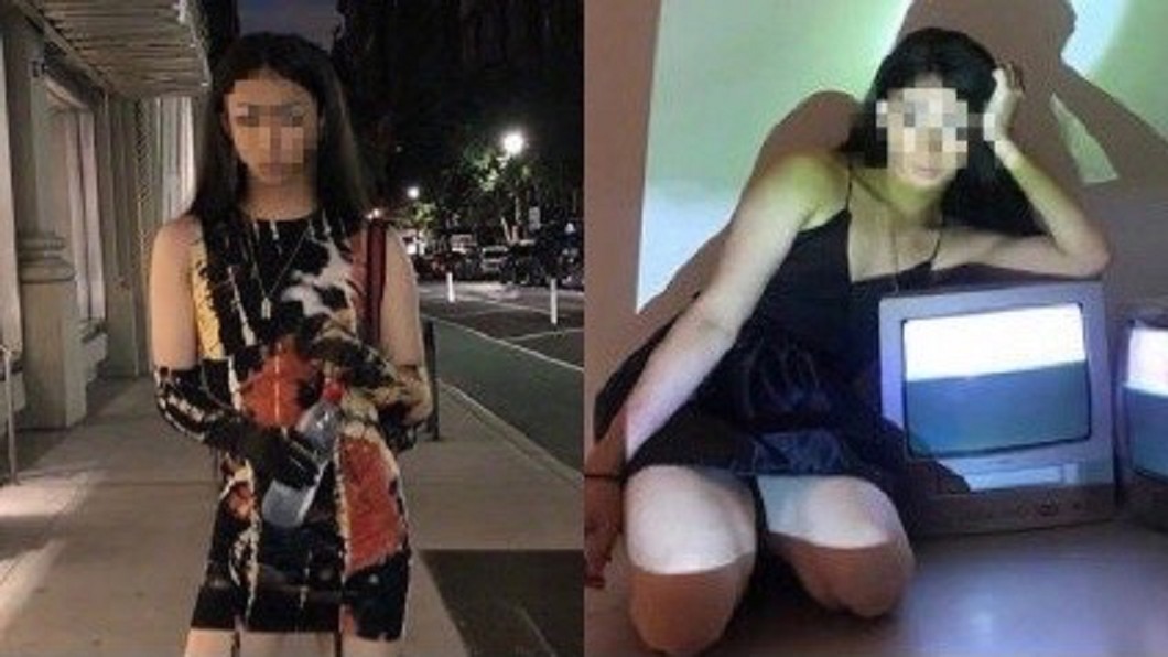 小哈利女裝照被網友紛紛起底。(圖/翻攝自微博)