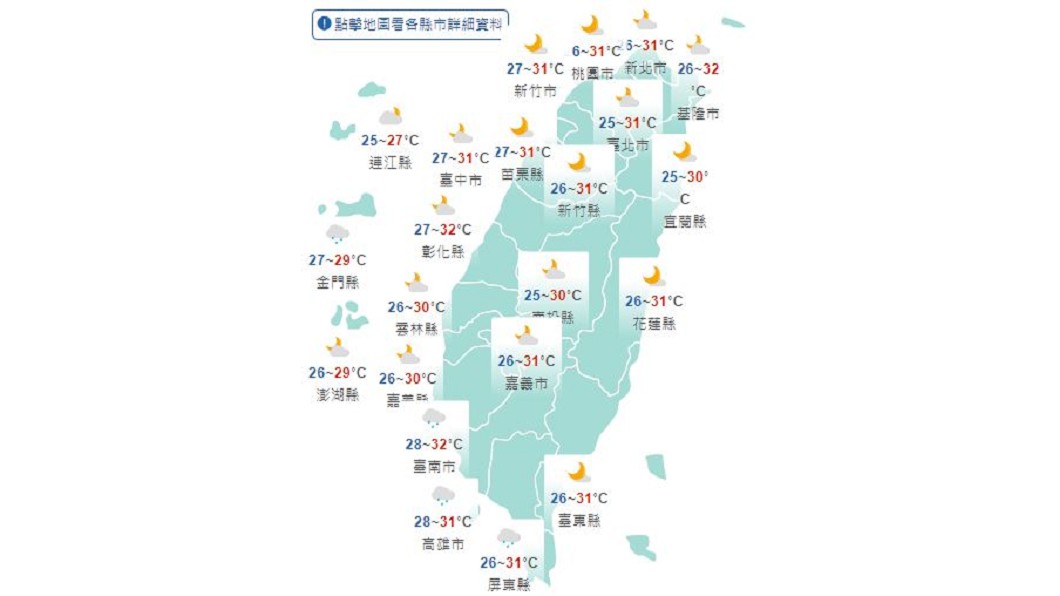 圖/中央氣象局