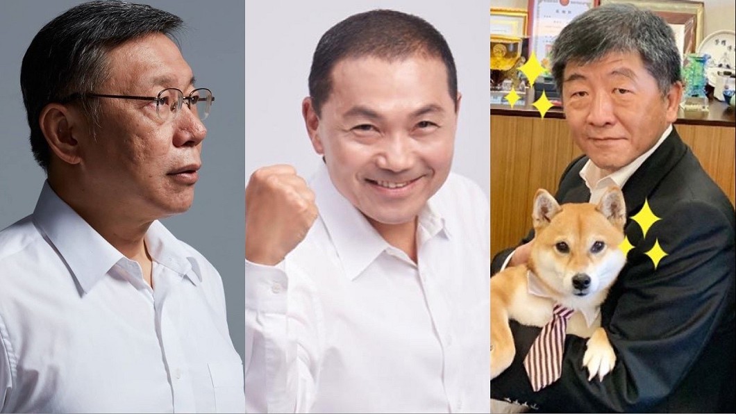 楊實秋點名陳時中（圖右）、侯友宜（圖中）及柯文哲（圖左）可能是下一個「韓國瑜」。（圖／翻攝自衛生福利部、侯友宜、柯文哲臉書）