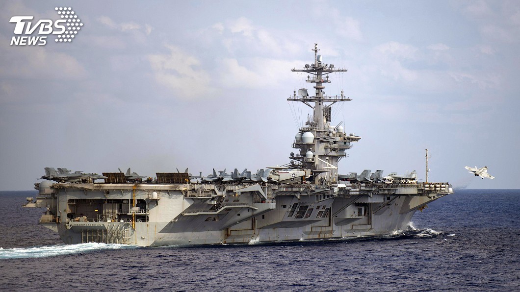美航艦羅斯福號400人血清檢測疫調　60%有抗體