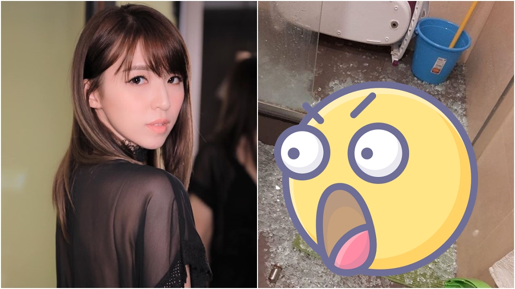 廁所門爆裂玻璃碎一地!驚悚照曝 女神護兒染血嚇壞粉絲