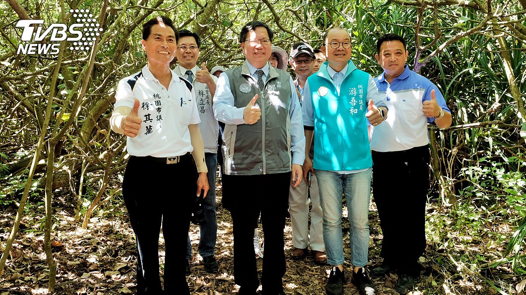 桃園首座地質公園草漯沙丘　潮音海觀景步道啟用