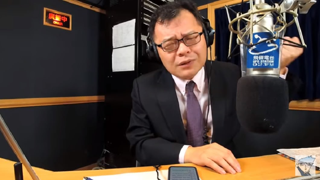 陳揮文直指侯友宜是民進黨的頭號假想敵。(圖/翻攝自YouTube飛碟聯播網頻道)