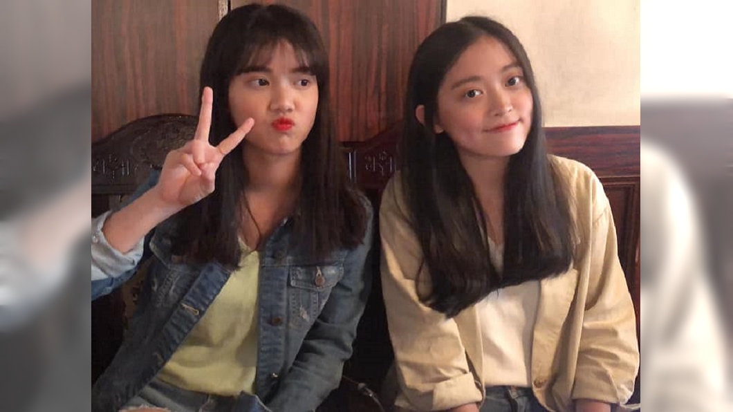 王彩樺大女兒(左)、王彩樺小女兒(右)。(圖/翻攝自王彩樺臉書)