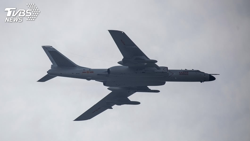 兩週內第8度　共軍殲10、轟6再犯台灣防空識別區