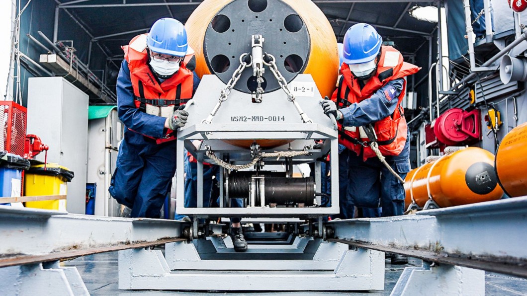 反制共軍擾台　海軍192艦隊布雷操演阻斷航路
