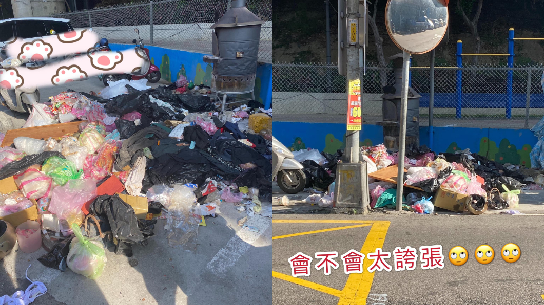 惡劣！什麼都亂丟「馬路變垃圾場」　他怒：太誇張