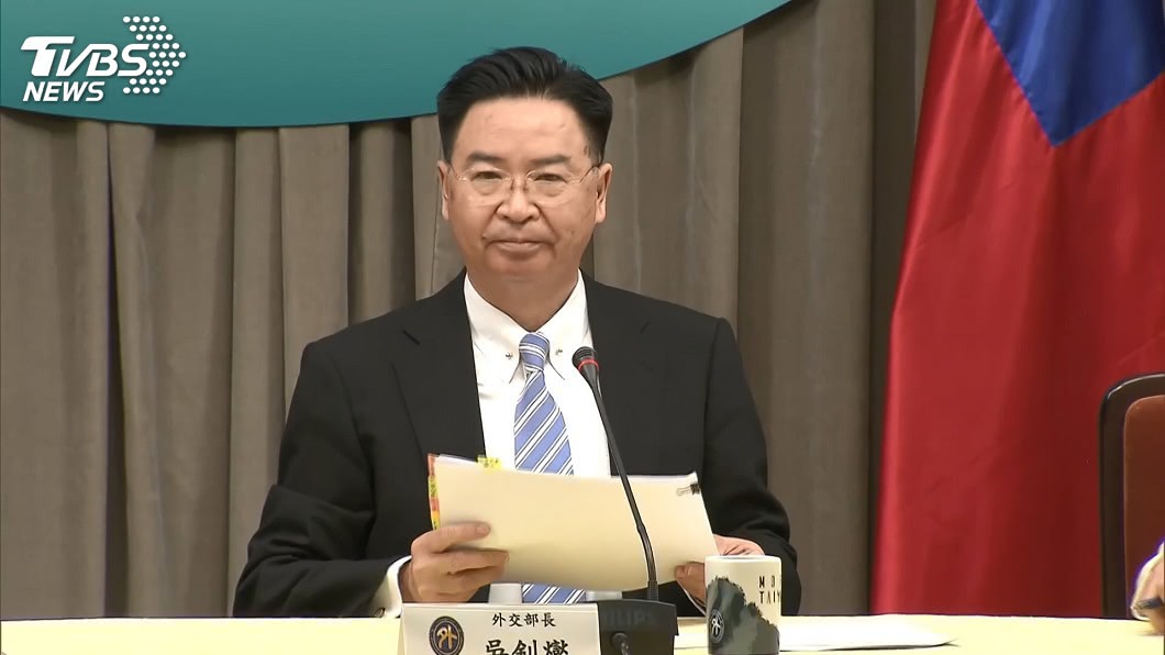 外交部長吳釗燮。（圖／TVBS資料畫面）