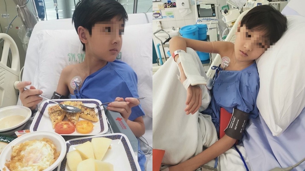 岳庭每天親自煮飯給兒子吃。（圖／翻攝自岳庭臉書）
