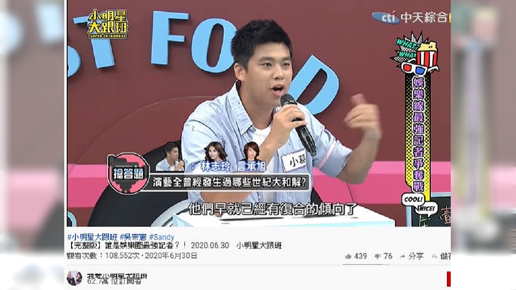 (圖/翻攝自我愛小明星大跟班 Youtube頻道)