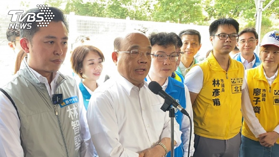 蘇貞昌:台灣人認同台灣天經地義 遇強敵要團結