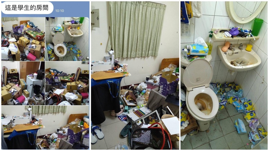 整間屋子到處堆滿雜物和垃圾,連廁所同樣也是髒到不行。(圖/翻攝自爆料公社官網)