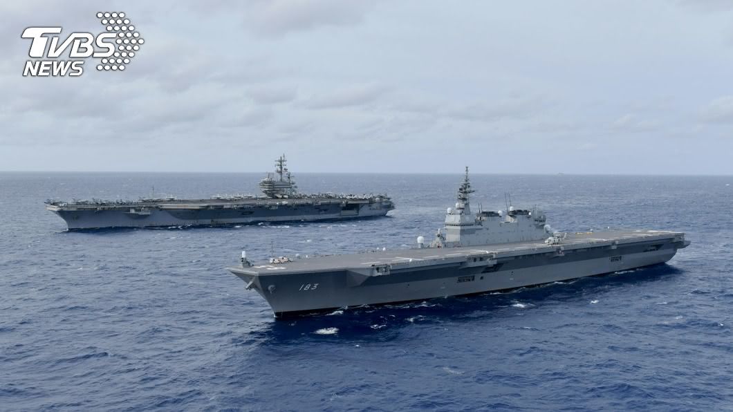 美中罕見南海軍事對陣! 美軍派雙航母大演習