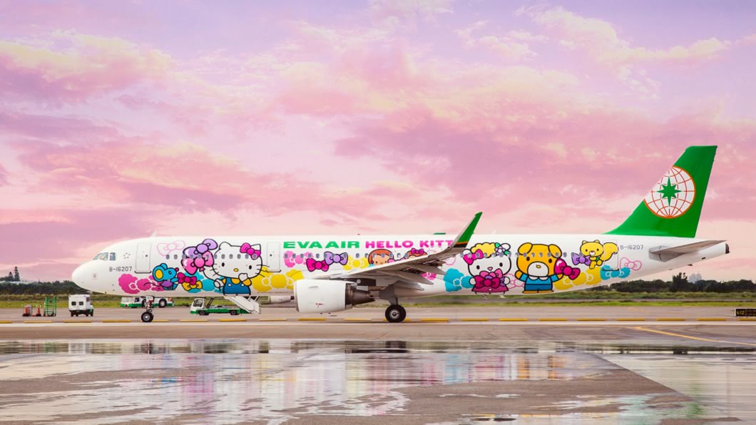 桃機搭機環島 長榮擬出動Hello Kitty彩繪機